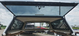 Used Leer 100R Series cab high Style 6.5' Fiberglass Truck Cap - 04-08 Ford F-150