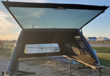 Used 6.5' Fiberglass High Rise Truck Cap Topper for 09-14 Ford F-150 (EZ04C)