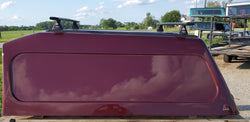 Used LEER 6.4' Fiberglass 180 Series Truck Topper - 09-18 Dodge Ram (21D)