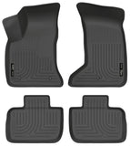 Husky Liners 11-12 Dodge Charger/Chrysler 300 (AWD Only) WeatherBeater Combo Black Floor Liners