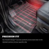 Husky Liners 07-17 Ford Expedition X-Act Contour Rear Black Floor Liners