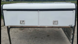 Used ARE DCU 23" Aluminum Cab High Truck Cap Topper for 09-18 Ram 6.4 bed 19-24 (EZ32C)