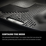 Husky Liners 2023 Chevy Colorado / GMC Canyon X-Act Contour Black 2nd Row Floor Liners