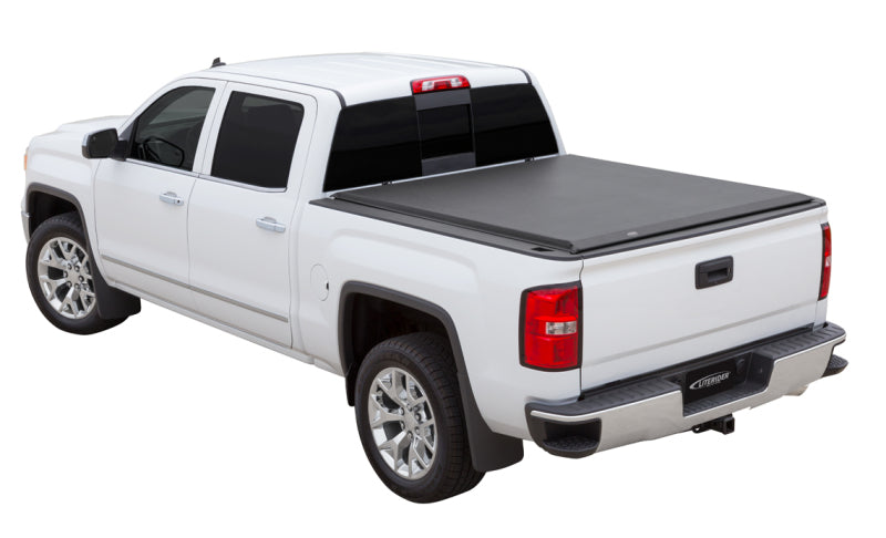 2019 Canyon Tonneau Cover | Soft Tri-Fold | Black | Short Bed 2019 Canyon Tonneau Cover | Soft Tri-Fold | Black | Short Bed