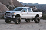 Fabtech 11-16 Ford F250/350 4WD 8in Radius Arm System w/DL 4.0 Resi Coilovers & Rear DL 2.25 Shocks