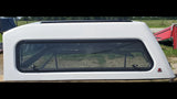 Used 6'6" Fiberglass Cab High Truck Cap Topper for 15-20 Ford F-150 (EZ13C)
