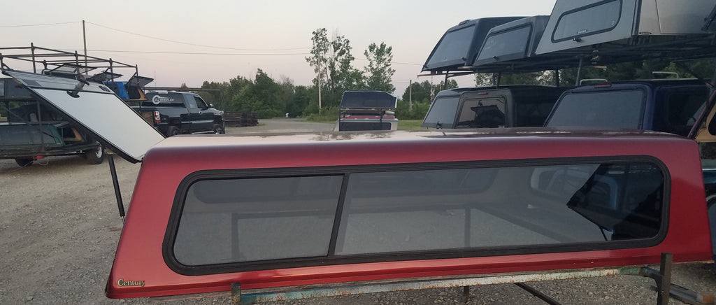 Century 8' Cab High Fiberglass Truck Cap- 94-01 Dodge Ram