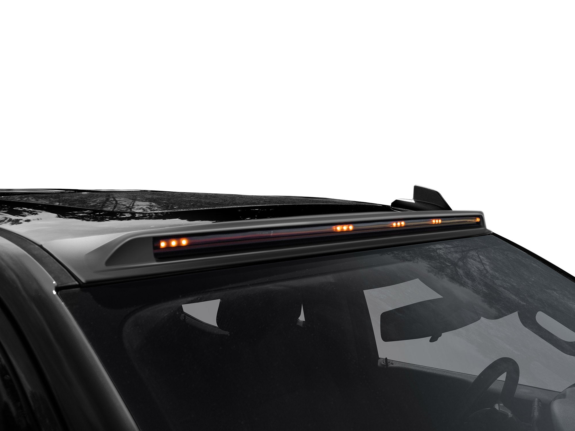 AeroCab Marker Light Color Match with five amber LED; Billet Silver Me ...