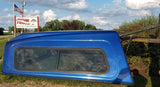 Hawk - 97-03 Ford F-150 6.5' Raised roof fiberglass truck cap topper Blue - D03 - EZ Wheeler