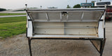 Used Swiss HDU 6.5' Aluminum 23" cab High Truck Cap- 84-96 97-04 11 Dodge Dakota S/B (EZTRAILER9)