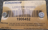 Used Raider 6.5' Lo Rider Fiberglass Tonneau Bed Cover - 09-14 Ford F-150 (EZJ3EAST)