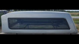 Used 8" Fiberglass Cab High Truck Cap Topper for 01-07 Chevy & GMC Dually bed (EZ03A)