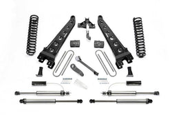 Fabtech 17-20 Ford F250/350 4WD Diesel 4in Radius Arm System w/DL 2.25 Resi Shocks & Rear DL Shocks
