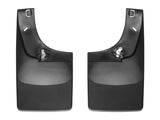 WeatherTech 11+ Ford Super Duty No Drill Mudflaps - Black