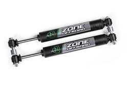 Zone Offroad 2013 Ram 3500 Dual Steering Stabilizer - Black