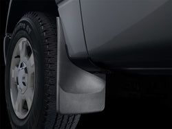 WeatherTech 2021+ Ford F-150 Raptor (Incl. 37 Perf. Pkg) No Drill Front & Rear Mudflaps - Black