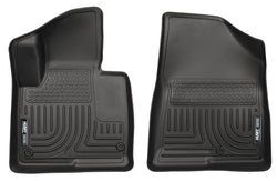 Husky Liners 13-15 Hyundai Sante Fe GLS/Limited WeatherBeater Front Row Black Floor Liners