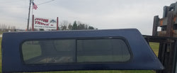 Used Innovation 6.5' Cab High Fiberglass Truck Cap - 80-96 Ford F-150? (EZQ01)