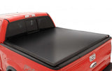 Lund 04-17 Nissan Titan (5.5ft. Bed w/Titan Box) Genesis Tri-Fold Tonneau Cover - Black