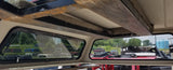 Used Leer 5.8' 100R Fiberglass Cab High Truck Cap Red - 14-18 Chevy/GMC Silverado/Sierra S/B (SOLD)