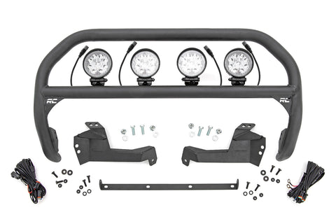 Ford Nudge Bar w/4&quot; Round LEDs (2021 Bronco Sport)