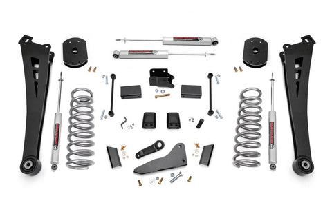 Rough Country - 4.5in Dodge Suspension Lift Kit | Coil Springs | Radius Arms (14-18 Ram Powerwagon 2500 4WD | Gas)(39830)