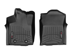 WeatherTech 16+ Toyota Tacoma Double Cab (Auto Trans Only) Front Floorliner - Black (448671)