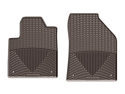 WeatherTech 2016+ Jeep Cherokee Front Rubber Mats - Cocoa (W383CO)