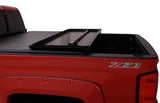 Lund 15-17 Chevy Colorado Fleetside (6ft. Bed) Hard Fold Tonneau Cover - Black