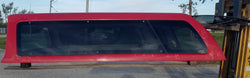 Used Leer 8' Fiberglass Signature Series Truck Cap- 97-03 Ford F-150 8' Extended Cab Long Bed (19A)