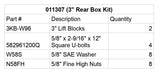 BDS Suspension - 69-72 GM 1/2 Ton Rear 3" Box Kit