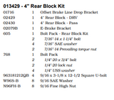 BDS Suspension - 09-16 F150 4" REAR BLOCK KIT