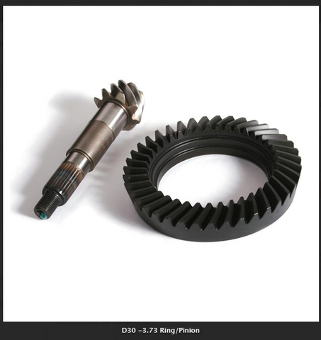 Ring and Pinion Gear Set, For Dana 30, 3.73 Ratio (30D/373)