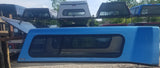 92-96 Ford F-Series 7' S/B Flare side fiberglass Used truck cap topper Blue EZ33B - EZ Wheeler