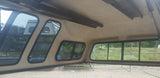 Used Hop Cap 6.5' High Rise Burgundy Fiberglass Truck Cap - 88-98 Chevy/GMC S/B (SOLD)
