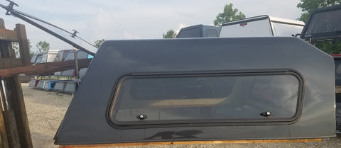 Jason - Used 5.8' Mid Roof Cap Topper Charcoal - 04-06 Chevy/GMC Crew x-short bed EZM03 - EZ Wheeler