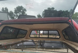Used Leer 6.5' Fiberglass High Rise Camper shell topper - 94-01 Dodge Ram (EZP03)