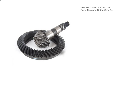 Ring And Pinion Gear Set 4.56 Chrysler 8.375 (C83/456)