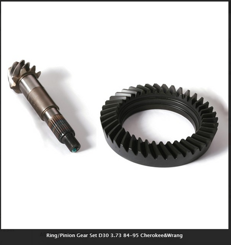 Ring and Pinion Gear Set for Dana 30 3.73 84-95 Jeep Cherokee Wrangler (D30373R)