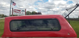 Used Leer 6.5' Cab High Fiberglass Truck Cap Red -97-03 Ford F-150 Regular Cab (SOLD)