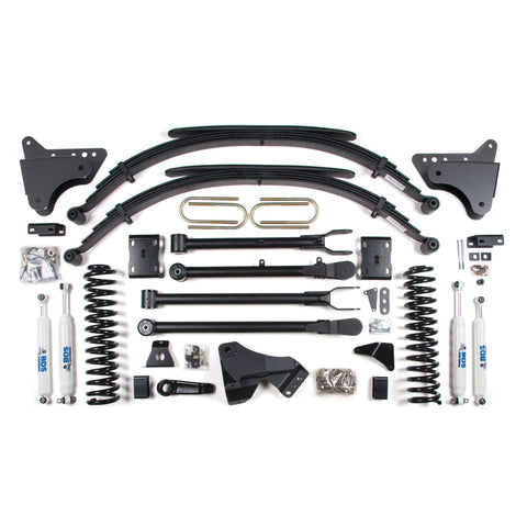 4" 4-Link Lift Kit (548H) FITS 08-10 Ford F250/F350 Super Duty w/ Overload Springs DIESEL 4WD