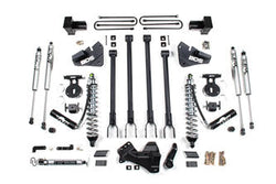4" Coil-Over 4-Link Lift Kit (1537F) FITS 17-19 Ford F250/F350 Super Duty w/ 3-Leaf Rear Pack 4WD DIESEL