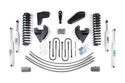 4" Lift Kit w/ 2" Rear Leaf Springs (501H) FITS 80-96 Ford F100/F150 4WD (Dual Front Shocks)