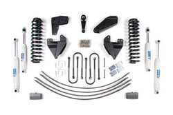 4" Lift Kit w/ 2" Block Kit (501H) FITS 80-96 Ford F100/F150 4WD (Dual Front Shocks)