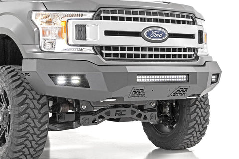 Rough Country - Ford Heavy-Duty Front LED Bumper (18-19 F-150)(10776)