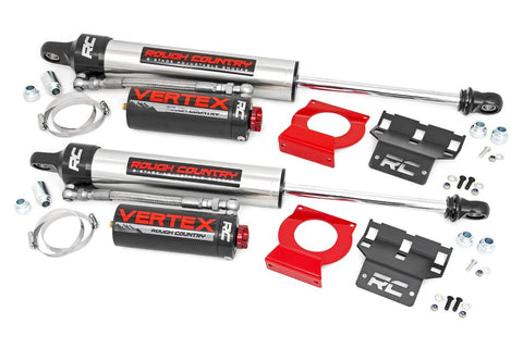 Rough Country - Jeep Front Adjustable Vertex Shocks (18-19 Wrangler JL | for 2 - 3in Lifts)(689008)