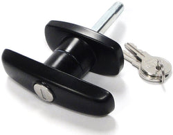 Rear Hatch Metal T-handle Lock - Clockwise (323-T)